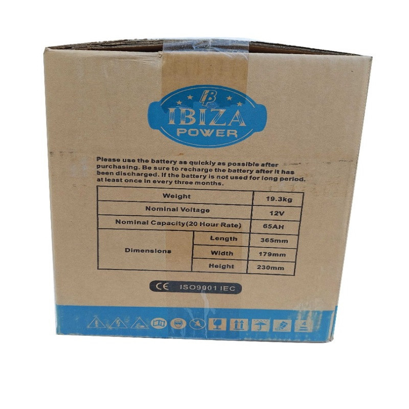 باتری یو پی اس 12 ولت 100 آمپر ساعت ایبیزا مدل VELAAGM BATTERY باتری یو پی اس 12 ولت 100 آمپر ساعت ایبیزا مدل VELAAGM BATTERY