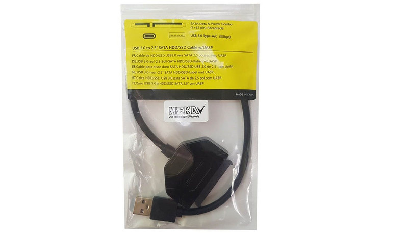 مبدل USB 3.0 به SATA مکا مدل MCU50 طول 0.3 متر مبدل USB 3.0 به SATA مکا مدل MCU50 طول 0.3 متر