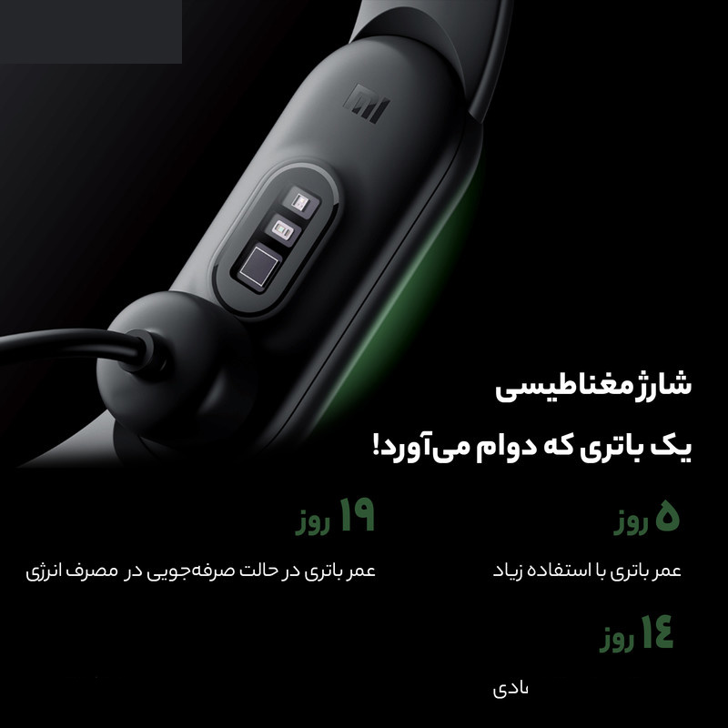 مچ بند هوشمند شیائومی مدل ME MI BAND 6 2022