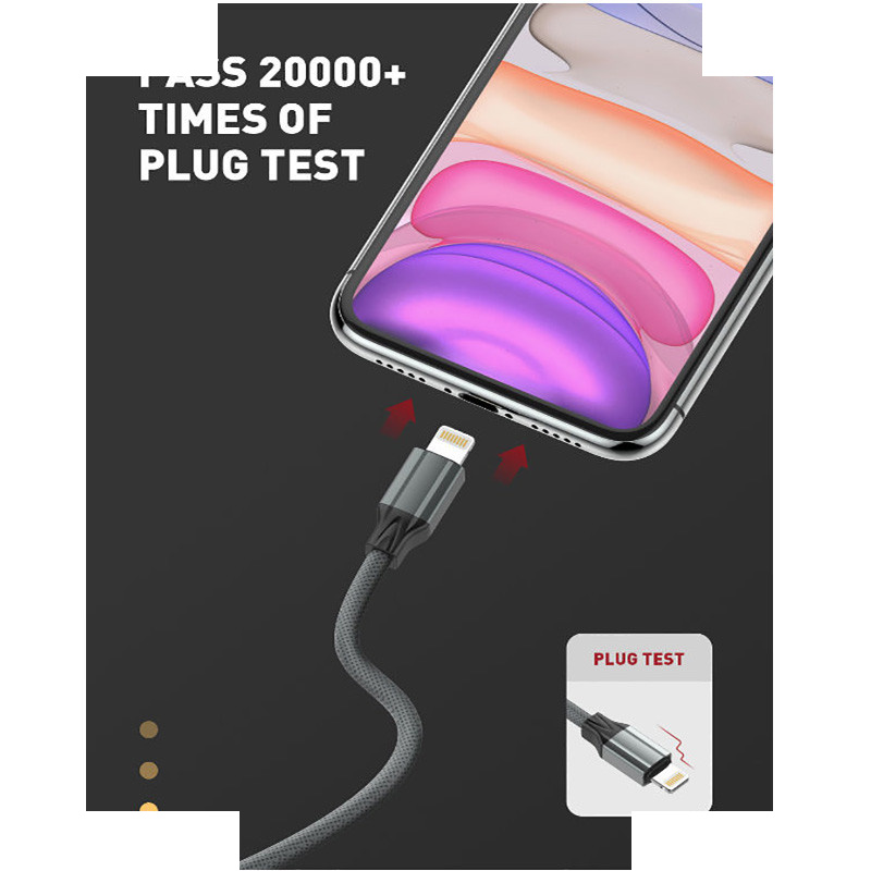 کابل تبدیل USB به microUSB الدینیو مدل LS441 01st طول 1 متر کابل تبدیل USB به microUSB الدینیو مدل LS441 01st طول 1 متر