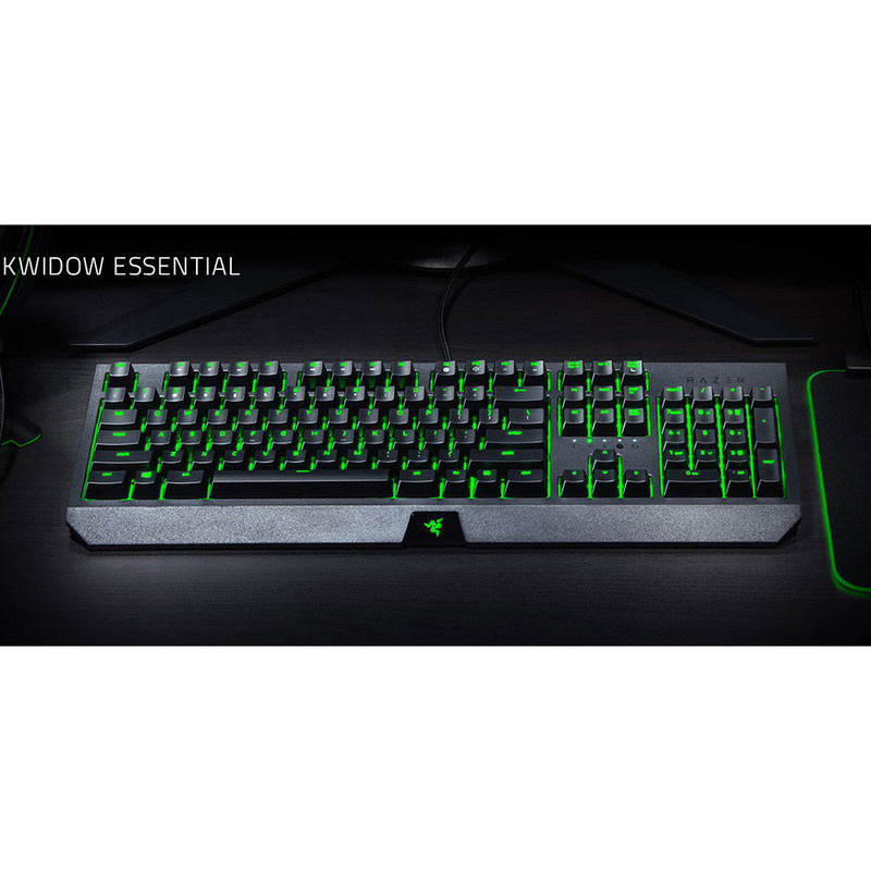 کیبورد مخصوص بازی ریزر مدل BLACKWIDOW GREEN SWITCH کیبورد مخصوص بازی ریزر مدل BLACKWIDOW GREEN SWITCH