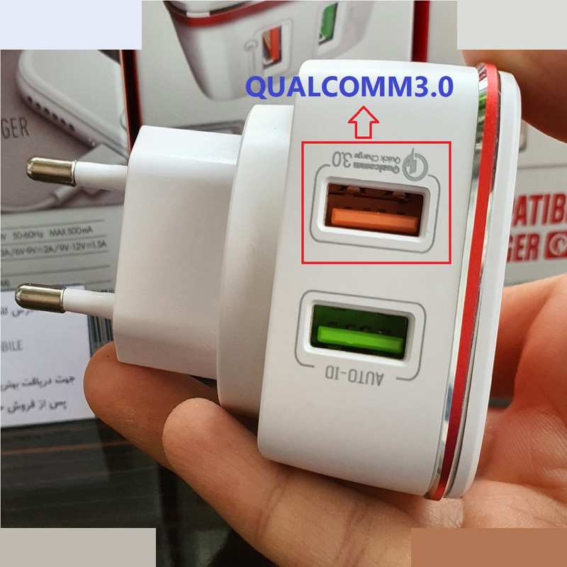 شارژر دیواری الدینیو مدل A2405Q به همراه کابل تبدیل USB-C شارژر دیواری الدینیو مدل A2405Q به همراه کابل تبدیل USB-C
