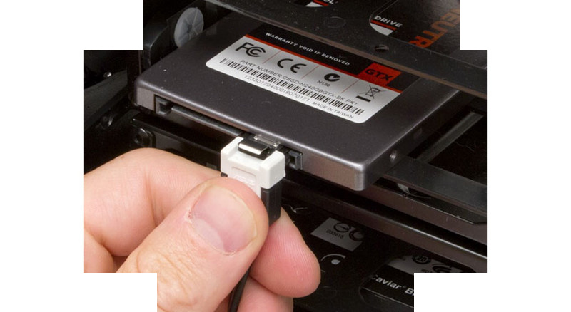 کابل دیتا SATA 3 قفل دار 45 سانتی متر کابل دیتا SATA 3 قفل دار 45 سانتی متر