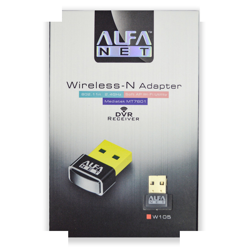 دانگل وای فای آلفانت مدل W105 دانگل وای فای آلفانت مدل W105