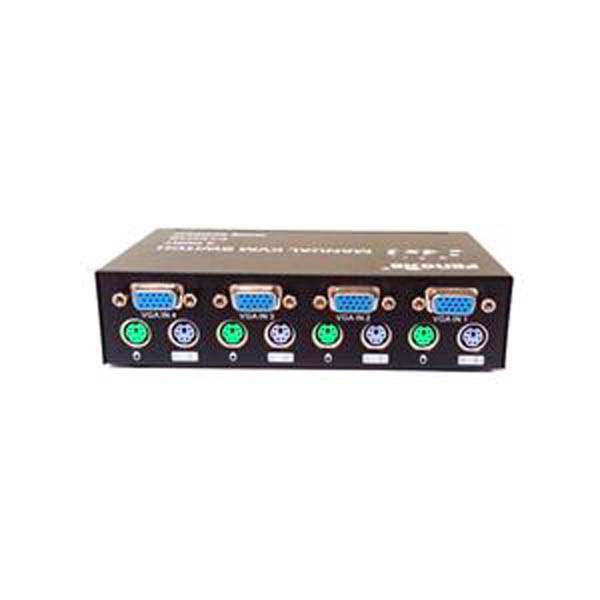سوییچ 4 پورت KVM مدل FJ-K04-PS2 سوییچ 4 پورت KVM مدل FJ-K04-PS2