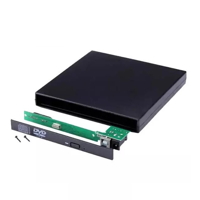 باکس تبدیل DVD رایتر اینترنال SATA به اکسترنال USB2.0 کد 002 باکس تبدیل DVD رایتر اینترنال SATA به اکسترنال USB2.0 کد 002