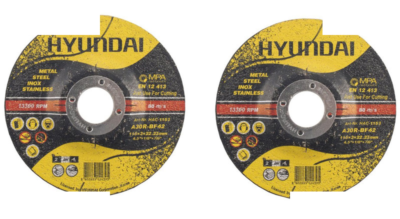 صفحه مینی برش فلز هیوندای کد HAC-1153 مجموعه 2 عددی