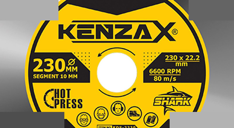 صفحه گرانیت بر کنزاکس مدل KDS-2230 شارک صفحه گرانیت بر کنزاکس مدل KDS-2230 شارک