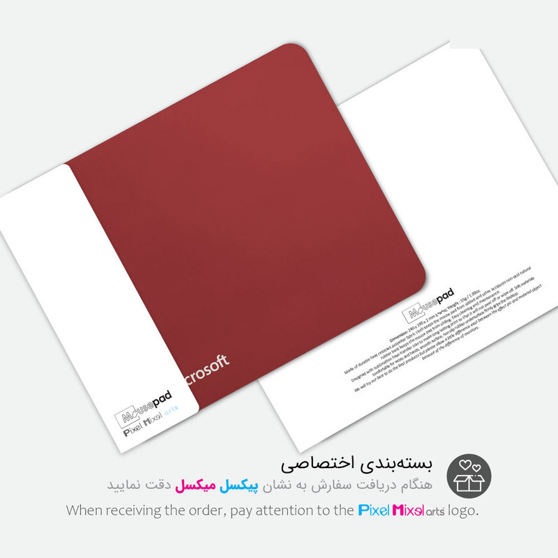 ماوس پد پکسل میکسل مدل MS007 ماوس پد پکسل میکسل مدل MS007