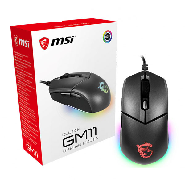 ماوس گیمینگ ام اس آی مدل Clutch GM11 ماوس گیمینگ ام اس آی مدل Clutch GM11