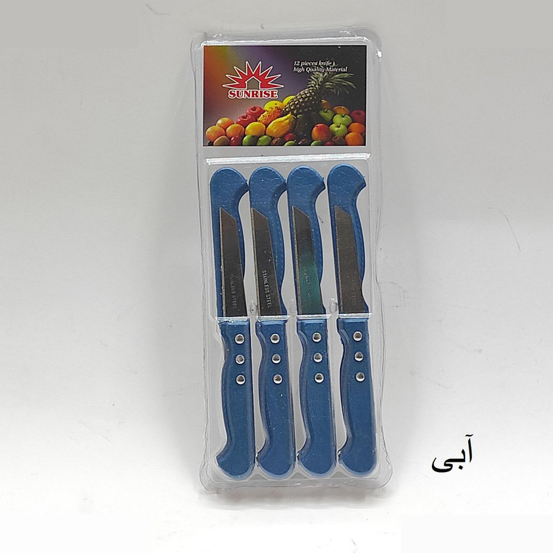 کارد میوه خوری سان رایز کد 152038 بسته 12 عددی کارد میوه خوری سان رایز کد 152038 بسته 12 عددی