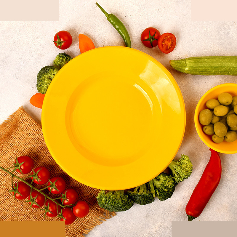 بشقاب خورش خوری مهروز مدل SE-T415 بشقاب خورش خوری مهروز مدل SE-T415