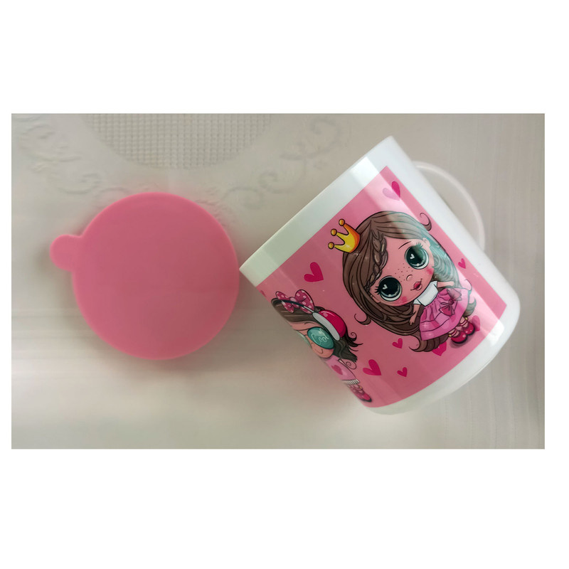 لیوان کودک طرح دختران کوچک کد GIRL-666 لیوان کودک طرح دختران کوچک کد GIRL-666