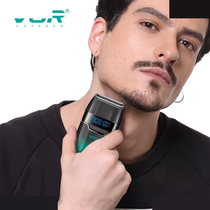 ماشین اصلاح موی سر و صورت شارژی وی جی ار مدل V-308 ماشین اصلاح موی سر و صورت شارژی وی جی ار مدل V-308