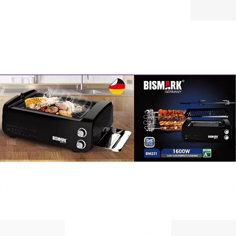 گریل برقی بیسمارک مدل BM231 گریل برقی بیسمارک مدل BM231
