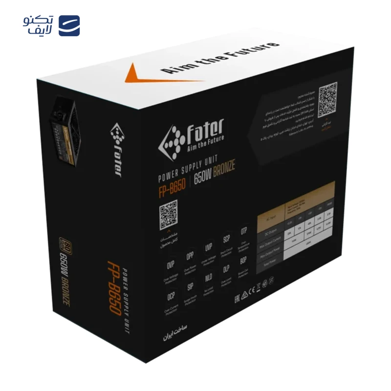 gallery-منبع تغذیه کامپیوتر فاطر مدل TX850M 80+ Gold RGB copy.png