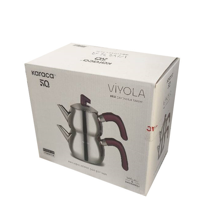 ست کتری و قوری کاراجا مدل Viyola گنجایش کتری 1.6 لیتر گنجایش قوری 1 لیتر ست کتری و قوری کاراجا مدل Viyola گنجایش کتری 1.6 لیتر گنجایش قوری 1 لیتر