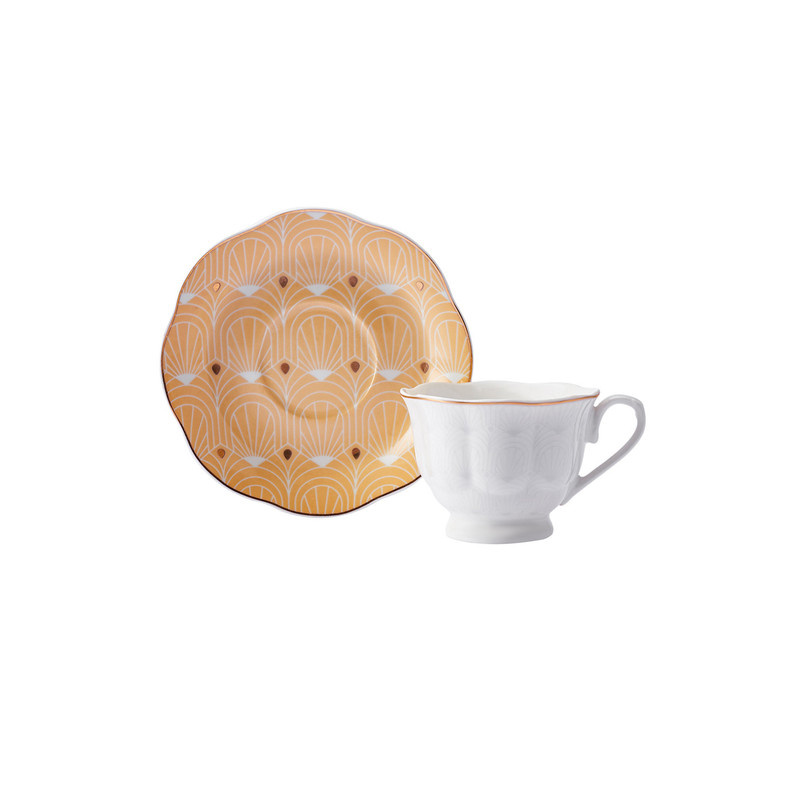 سرویس قهوه خوری 12 پارچه 6 نفره کاراجا مدل Deco سرویس قهوه خوری 12 پارچه 6 نفره کاراجا مدل Deco