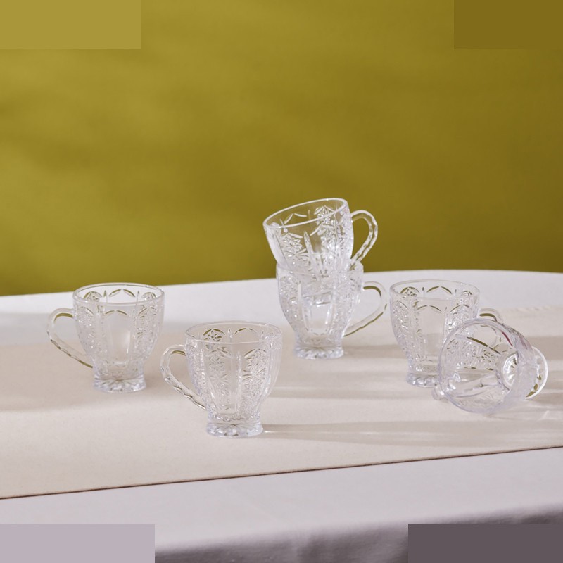 سرویس چای خوری 6 پارچه 6 نفره کاراجا مدل Seda سرویس چای خوری 6 پارچه 6 نفره کاراجا مدل Seda