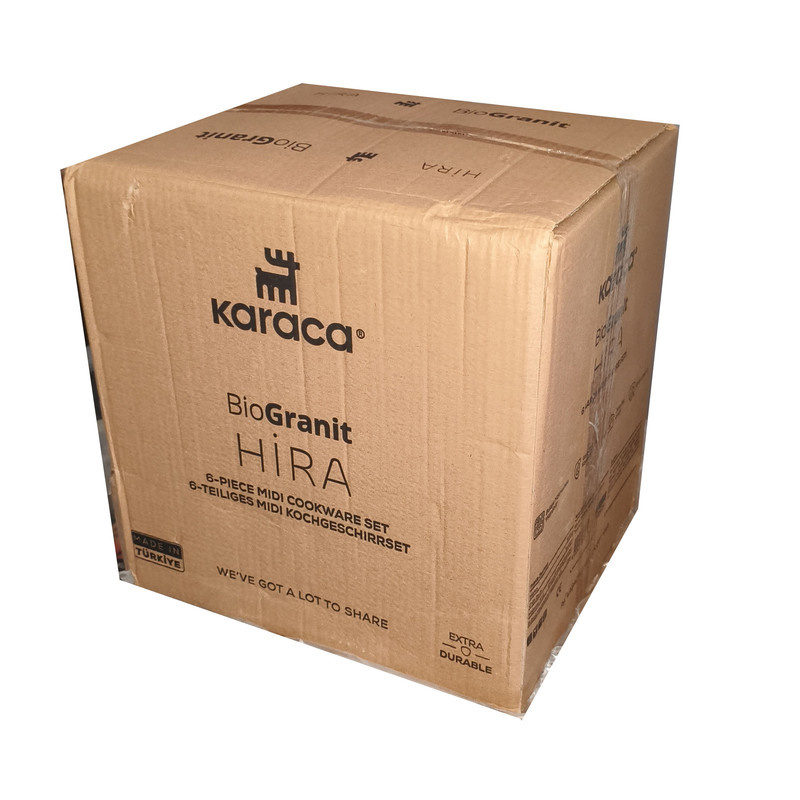 سرویس قابلمه بایوگرانیتی 6 پارچه کاراجا مدل Hira سرویس قابلمه بایوگرانیتی 6 پارچه کاراجا مدل Hira