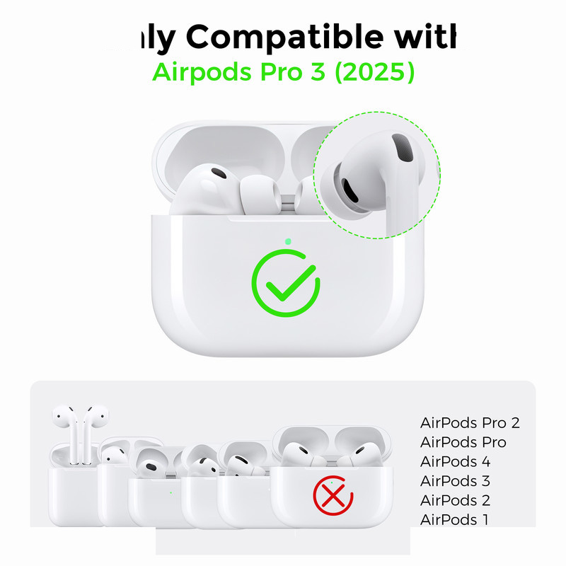 کاور آها استایل مدل WG184 مناسب برای کیس Apple AirPad Pro 3 کاور آها استایل مدل WG184 مناسب برای کیس Apple AirPad Pro 3