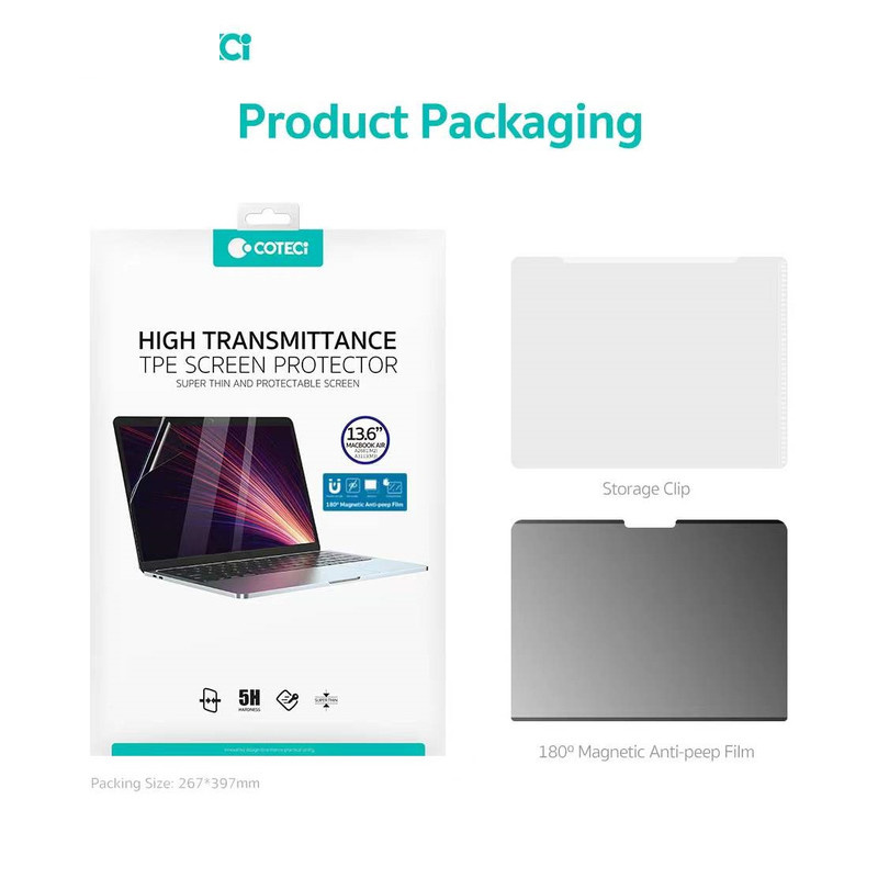 محافظ صفحه نمایش حریم شخصی کوتتسی مدل آهن ربایی MB-032 مناسب برای مک بوک اپل MacBook Pro 14 inch (A2442/A2779/A2918/A2992/A3112/A3185/A3401 محافظ صفحه نمایش حریم شخصی کوتتسی مدل آهن ربایی MB-032 مناسب برای مک بوک اپل MacBook Pro 14 inch (A2442/A2779/A2918/A2992/A3112/A3185/A3401