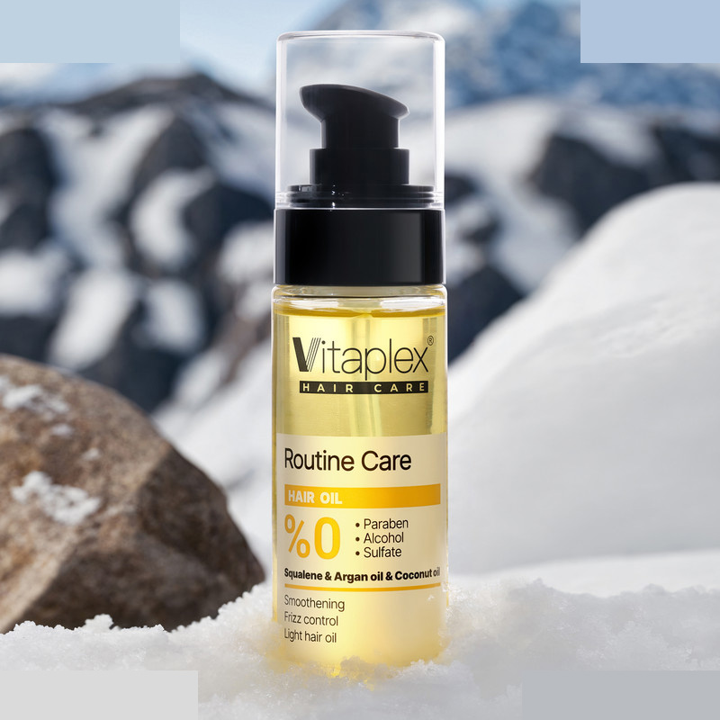 روغن نرمکننده و درخشانکننده مو ویتاپلکس مدل Routine Care مناسب موهای خشک و فر حجم 60 میلی لیتر روغن نرمکننده و درخشانکننده مو ویتاپلکس مدل Routine Care مناسب موهای خشک و فر حجم 60 میلی لیتر