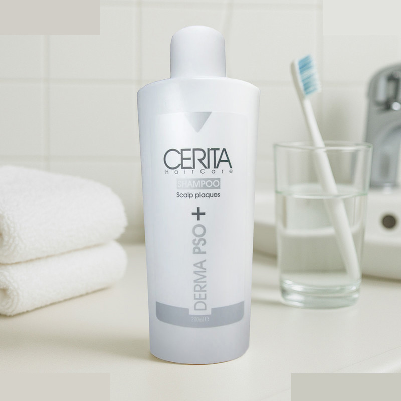 شامپو تقویتکننده مو سریتا مدل Derma PSO مناسب برای انواع مو حجم 200 میلیلیتر شامپو تقویتکننده مو سریتا مدل Derma PSO مناسب برای انواع مو حجم 200 میلیلیتر