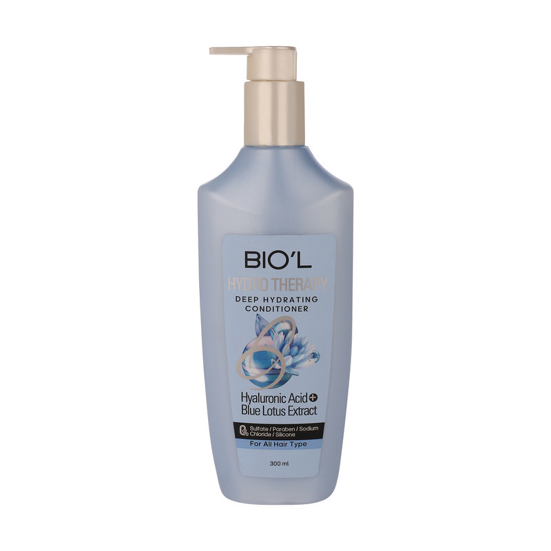 نرمکننده مو بیول مدل Blue Lotus مناسب برای انواع مو حجم 300 میلیلیتر نرمکننده مو بیول مدل Blue Lotus مناسب برای انواع مو حجم 300 میلیلیتر