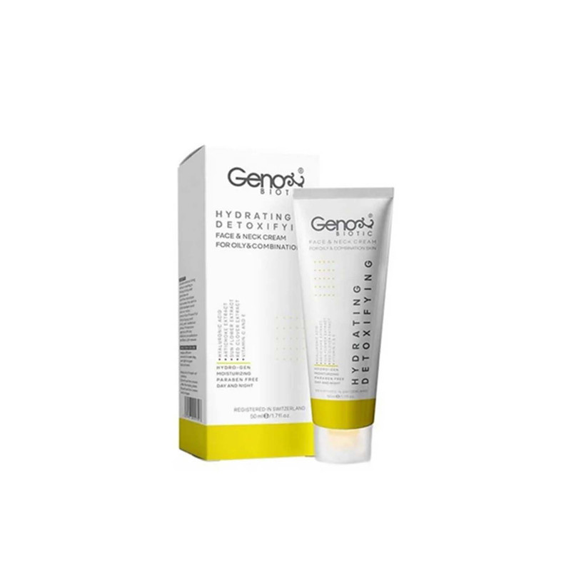 کرم آبرسان ژنوبایوتیک مدل Oily Detoxifing حجم 50 میلیلیتر کرم آبرسان ژنوبایوتیک مدل Oily Detoxifing حجم 50 میلیلیتر