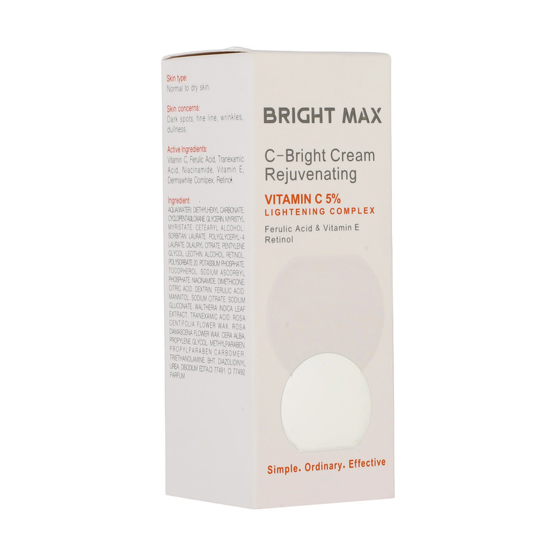 کرم مرطوب کننده برایت مکس مدل C-Bright حجم 30 میلی لیتر کرم مرطوب کننده برایت مکس مدل C-Bright حجم 30 میلی لیتر