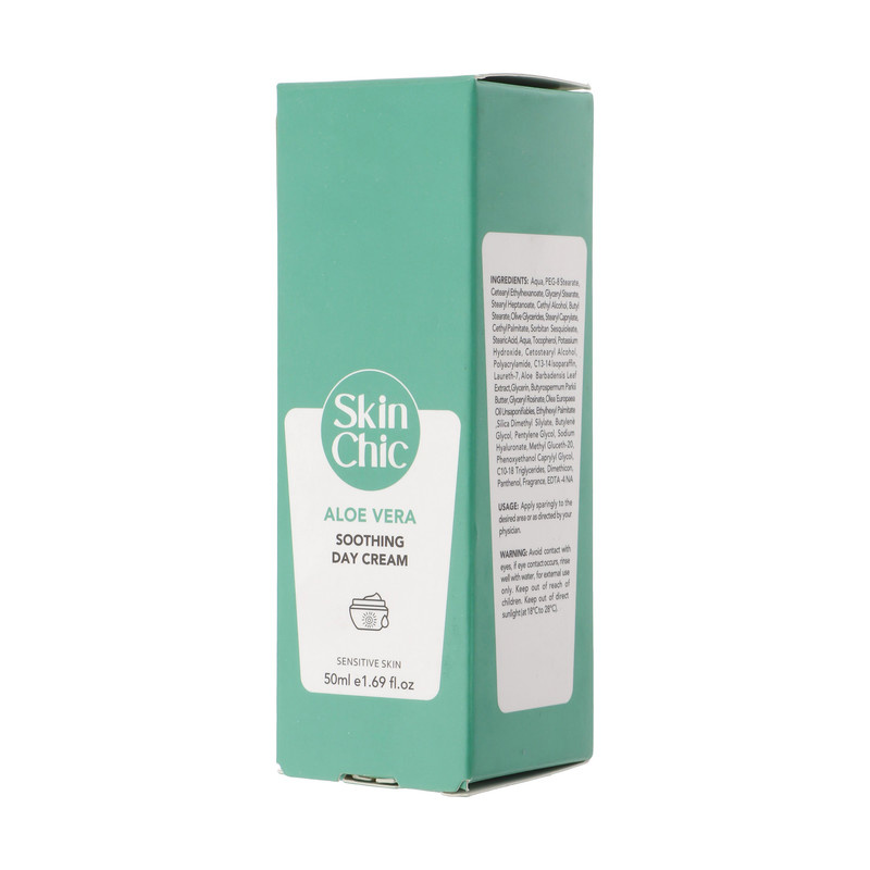 کرم ترمیم کننده روز اسکین شیک مدل Aloe Vera حجم 50 میلی لیتر کرم ترمیم کننده روز اسکین شیک مدل Aloe Vera حجم 50 میلی لیتر