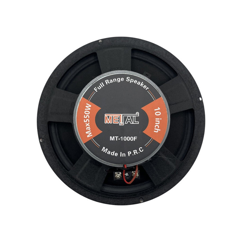 فول رنج پشت خودرو متال مدل MT-1000F سایز 10 اینچ بسته 2 عددی فول رنج پشت خودرو متال مدل MT-1000F سایز 10 اینچ بسته 2 عددی