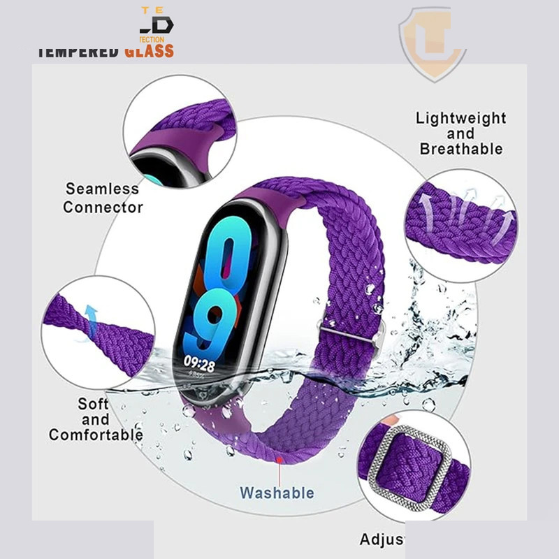 بند آلتیمیت شیلد مدل Braided Solo مناسب برای ساعت هوشمند شیائومی Mi band 10 بند آلتیمیت شیلد مدل Braided Solo مناسب برای ساعت هوشمند شیائومی Mi band 10