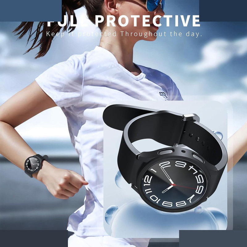 کاور ام گلس مدل PC Bumper MG مناسب برای ساعت هوشمند سامسونگ Galaxy Watch 7 44mm به همراه محافظ صفحه نمایش کاور ام گلس مدل PC Bumper MG مناسب برای ساعت هوشمند سامسونگ Galaxy Watch 7 44mm به همراه محافظ صفحه نمایش