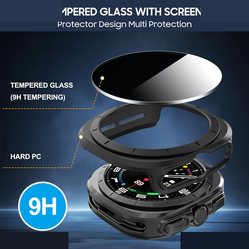 کاور زیرو مدل Privacy Case ZR مناسب برای ساعت هوشمند سامسونگ Galaxy Watch 7 Ultra 47mm کاور زیرو مدل Privacy Case ZR مناسب برای ساعت هوشمند سامسونگ Galaxy Watch 7 Ultra 47mm
