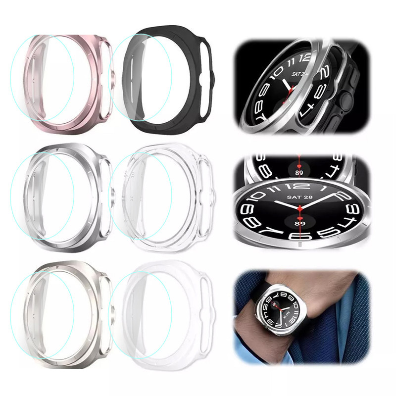 کاور ام گلس مدل PC Bumper MG مناسب برای ساعت هوشمند سامسونگ Galaxy Watch 7 Ultra 47mm به همراه محافظ صفحه نمایش کاور ام گلس مدل PC Bumper MG مناسب برای ساعت هوشمند سامسونگ Galaxy Watch 7 Ultra 47mm به همراه محافظ صفحه نمایش