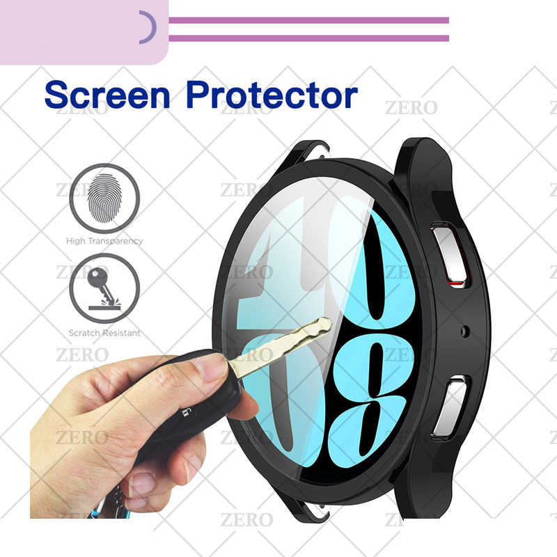 کاور زیرو مدل ZR-360 مناسب برای ساعت هوشمند سامسونگ Galaxy Watch 6 44mm به همراه محافظ صفحه نمایش