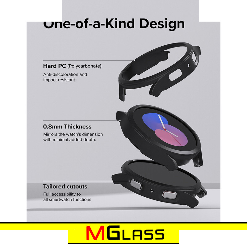 کاور ام گلس مدل UL-360 مناسب برای ساعت هوشمند سامسونگ Galaxy Watch 5 Pro 45mm به همراه محافظ صفحه نمایش کاور ام گلس مدل UL-360 مناسب برای ساعت هوشمند سامسونگ Galaxy Watch 5 Pro 45mm به همراه محافظ صفحه نمایش