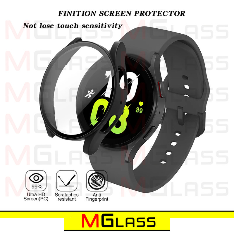 کاور ام گلس مدل PC-Bumper-MG مناسب برای ساعت هوشمند سامسونگ Galaxy Watch 5 40mm به همراه محافظ صفحه نمایش کاور ام گلس مدل PC-Bumper-MG مناسب برای ساعت هوشمند سامسونگ Galaxy Watch 5 40mm به همراه محافظ صفحه نمایش