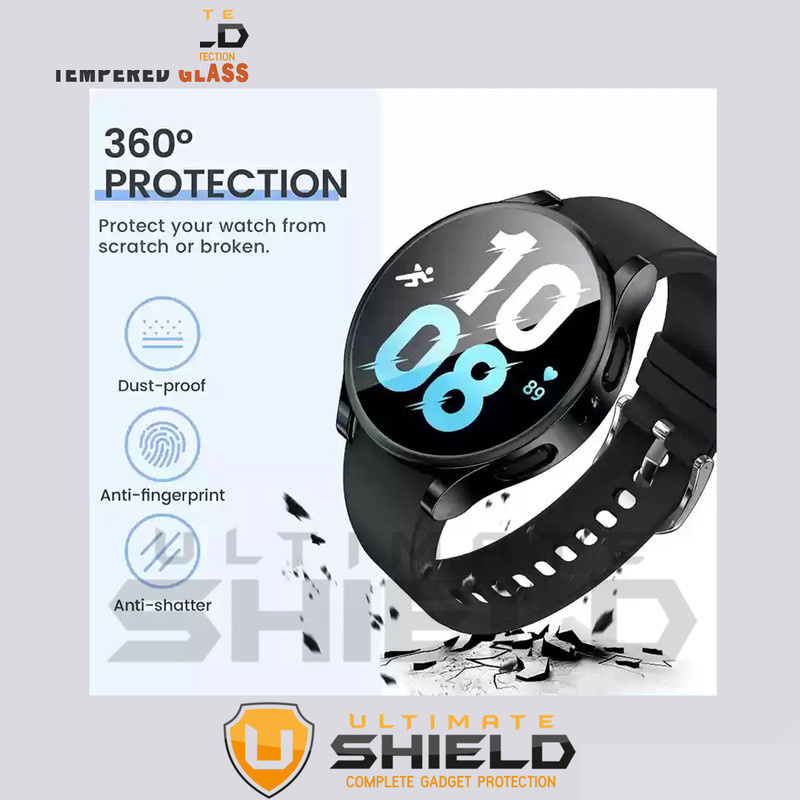 کاور آلتیمیت شیلد مدل PC-Bumper-UL مناسب برای ساعت هوشمند سامسونگ Galaxy Watch 5 44mm به همراه محافظ صفحه نمایش کاور آلتیمیت شیلد مدل PC-Bumper-UL مناسب برای ساعت هوشمند سامسونگ Galaxy Watch 5 44mm به همراه محافظ صفحه نمایش