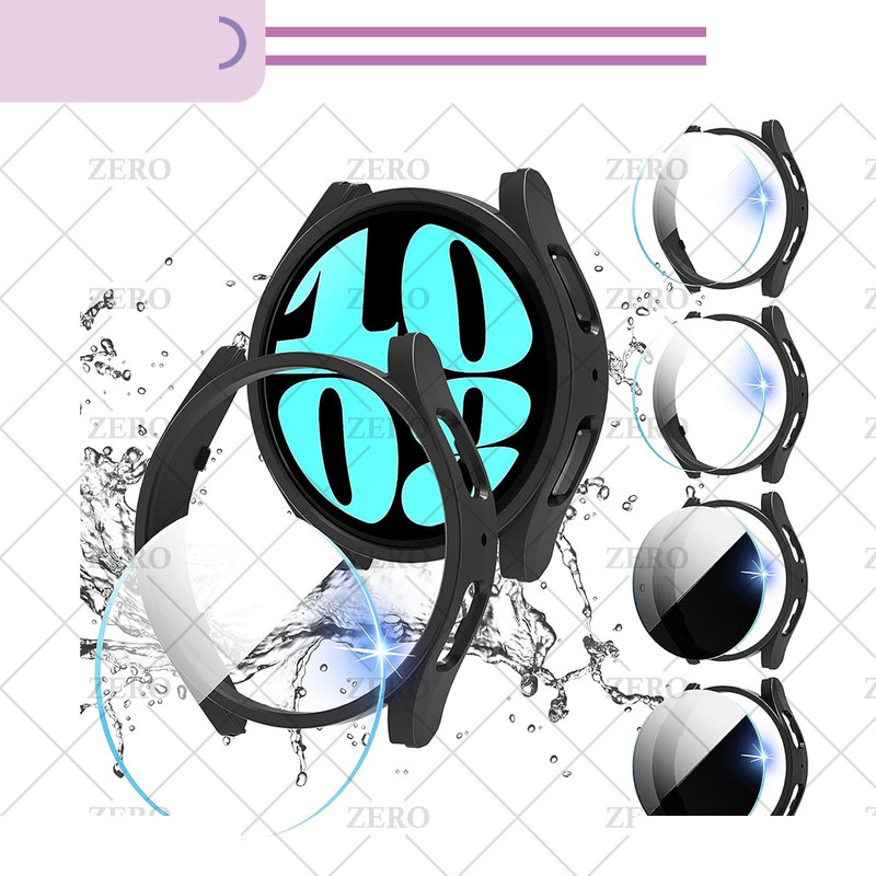 کاور زیرو مدل ZR-360 مناسب برای ساعت هوشمند سامسونگ Galaxy Watch 6 40mm به همراه محافظ صفحه نمایش