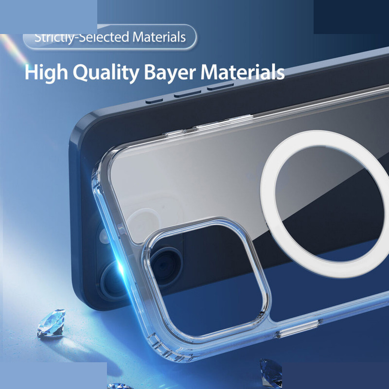 کاور ام گلس مدل Clear Magsafe MG مناسب برای گوشی موبایل اپل iPhone 16 Pro کاور ام گلس مدل Clear Magsafe MG مناسب برای گوشی موبایل اپل iPhone 16 Pro
