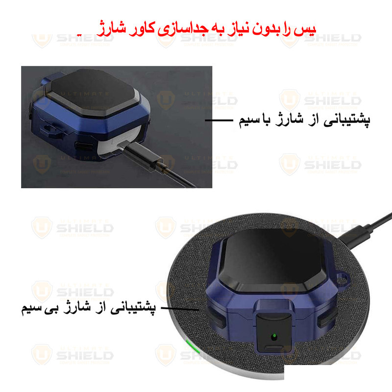 کاور آلتیمیت شیلد مدل EggShell UL مناسب برای کیس سامسونگ Galaxy Buds FE کاور آلتیمیت شیلد مدل EggShell UL مناسب برای کیس سامسونگ Galaxy Buds FE