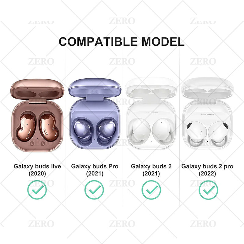 کاور زیرو مدل Translucent-ZR مناسب برای کیس سامسونگ Galaxy Buds FE کاور زیرو مدل Translucent-ZR مناسب برای کیس سامسونگ Galaxy Buds FE