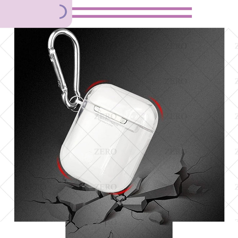 کاور زیرو مدل Clear-ZR مناسب برای کیس اپل ایرپاد Airpods 1 / Airpods 2 کاور زیرو مدل Clear-ZR مناسب برای کیس اپل ایرپاد Airpods 1 / Airpods 2