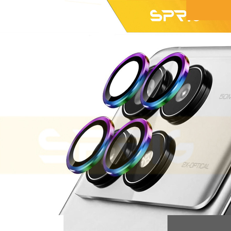 محافظ لنز دوربین اسپریگ مدل Ring Metal مناسب برای گوشی موبایل شیائومی Poco X6 Pro محافظ لنز دوربین اسپریگ مدل Ring Metal مناسب برای گوشی موبایل شیائومی Poco X6 Pro