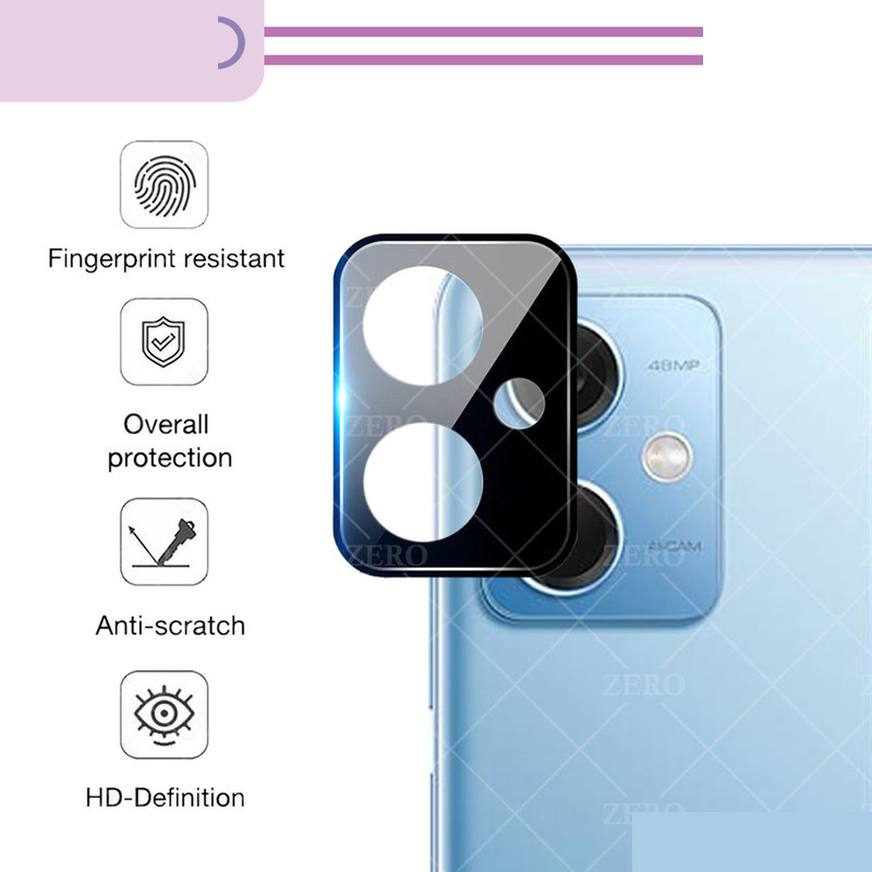 محافظ لنز دوربین زیرو مدل 3D-ZR مناسب برای گوشی موبایل شیائومی Redmi Note 12 5G محافظ لنز دوربین زیرو مدل 3D-ZR مناسب برای گوشی موبایل شیائومی Redmi Note 12 5G