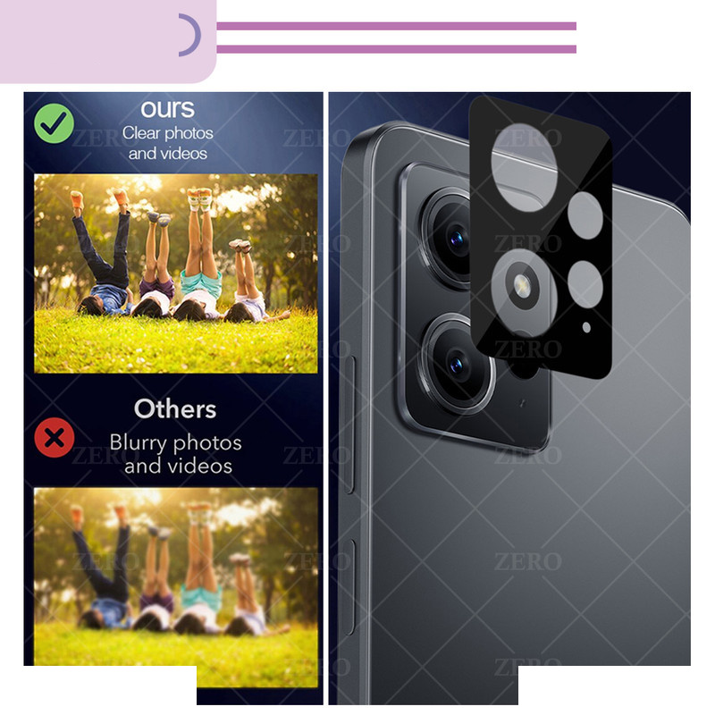 محافظ لنز دوربین زیرو مدل 3D-ZR مناسب برای گوشی موبایل شیائومی Redmi Note 12 4G محافظ لنز دوربین زیرو مدل 3D-ZR مناسب برای گوشی موبایل شیائومی Redmi Note 12 4G
