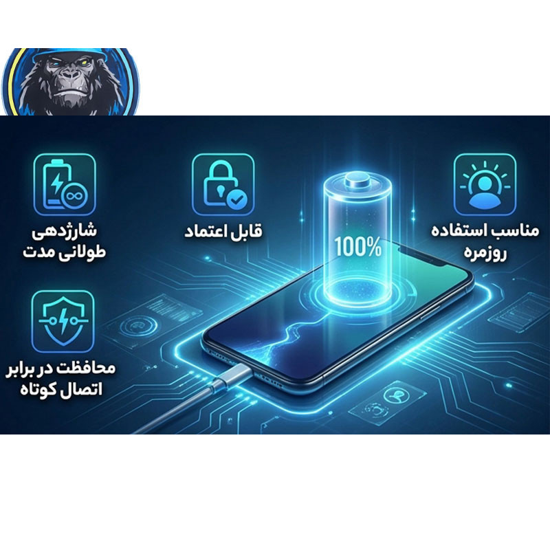 باتری موبایل اپیکوی مدل Gorillong Irj ظرفیت 3500 میلی آمپر ساعت سازگار با گوشی موبایل سامسونگ Galaxy S8 Plus باتری موبایل اپیکوی مدل Gorillong Irj ظرفیت 3500 میلی آمپر ساعت سازگار با گوشی موبایل سامسونگ Galaxy S8 Plus